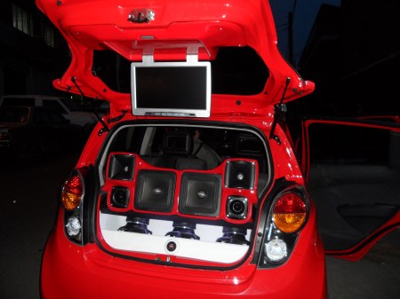 MONTAJE DE SONIDO CHEVROLET SPARK.