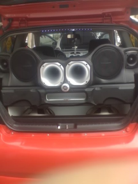 MONTAJE DE SONIDO CHEVROLET AVEO.