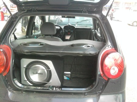 CAR AUDIO INSTALACIONES, caja acustica para bajo o subwwoofer