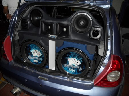 MONTAJE DE SONIDO CHEVROLET AVEO.