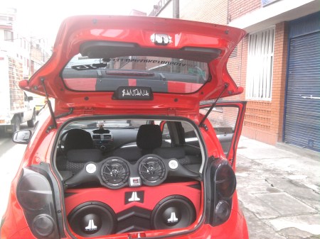 CAJA ACÚSTICA 2 SUBWOOFER JL SPARK GT.