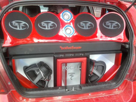 MONTAJE DE SONIDO CHEVROLET AVEO.