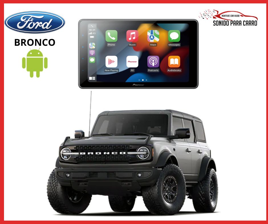 RADIO ANDROID FORD BRONCO